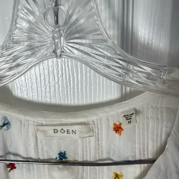 Doen Hettie Top in Sea Salt M - Picture 11 of 12